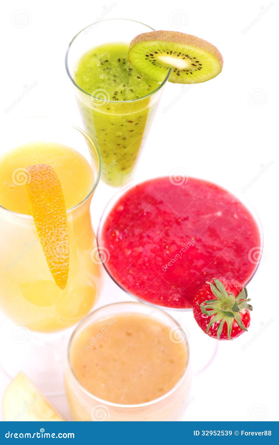 Fresh fruit juice cocktail stock image. Image of food 32952539