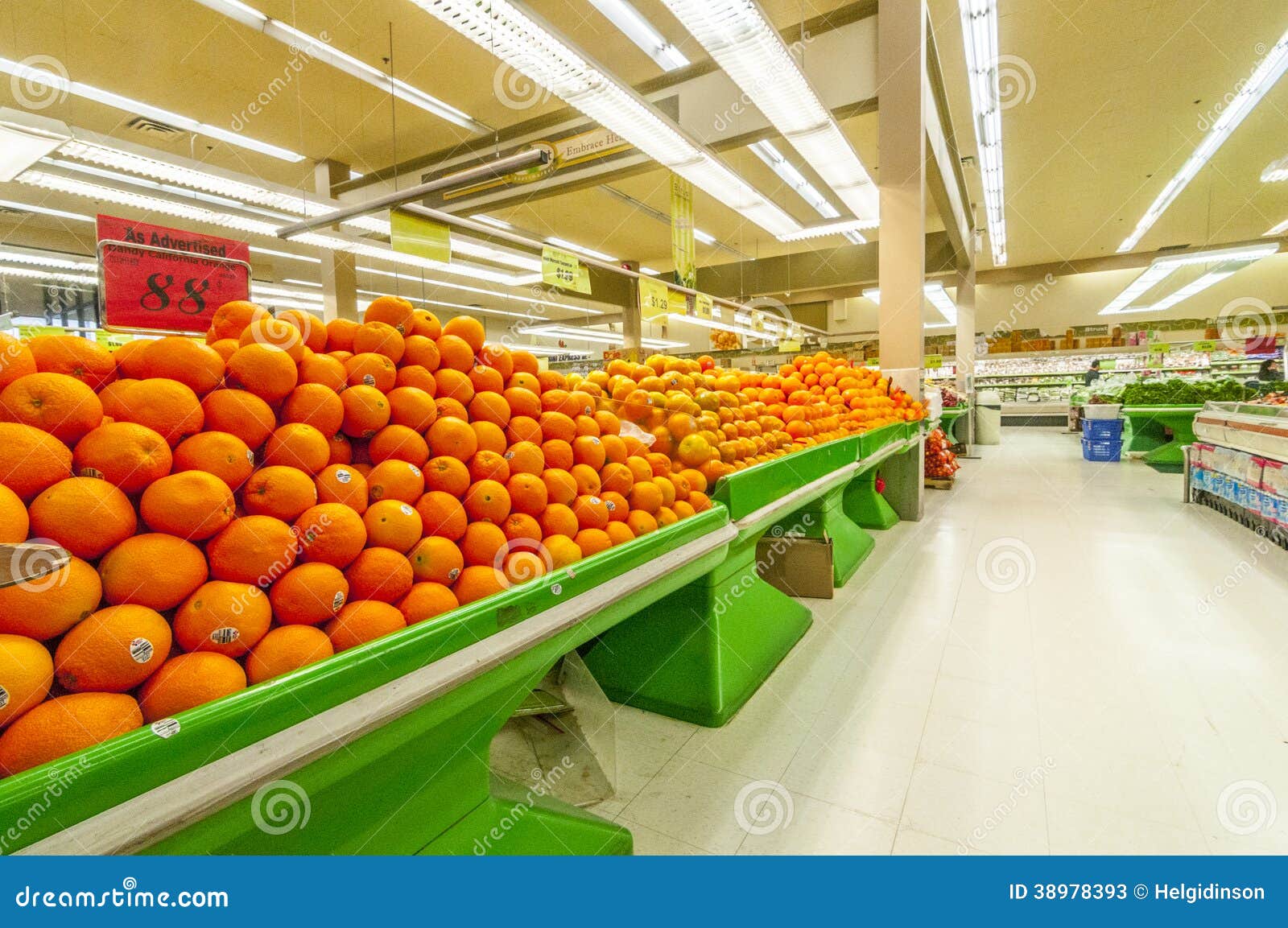 Fresh fruit market section editorial stock photo. Image of food 38978393