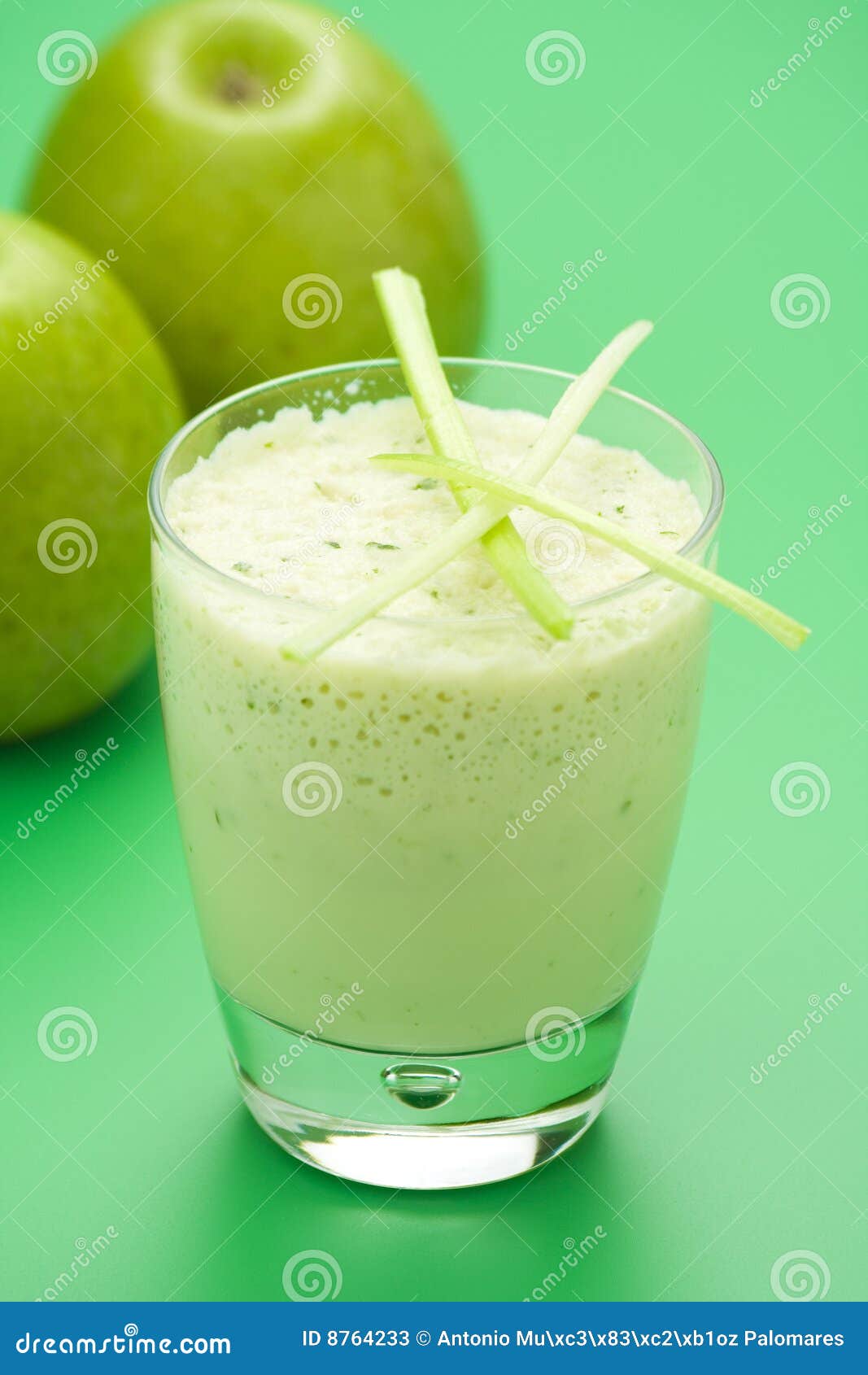 Fresh Fruit Milk Shake Apple Stock Image Image of juice, beverage