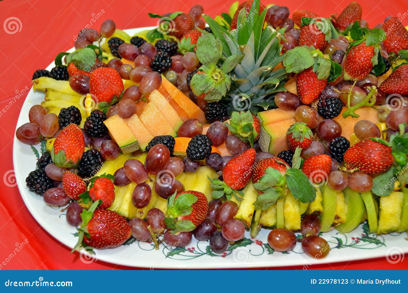 Fresh Fruit on Party Platter Stock Image Image of plate, festive
