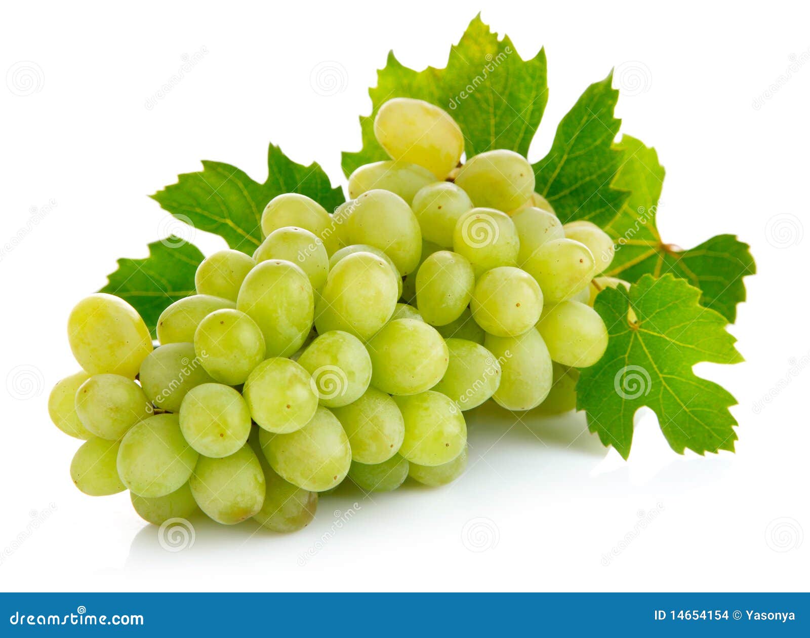 Fresh Grape Fruits with Green Leaves Stock Photo Image of nutrition