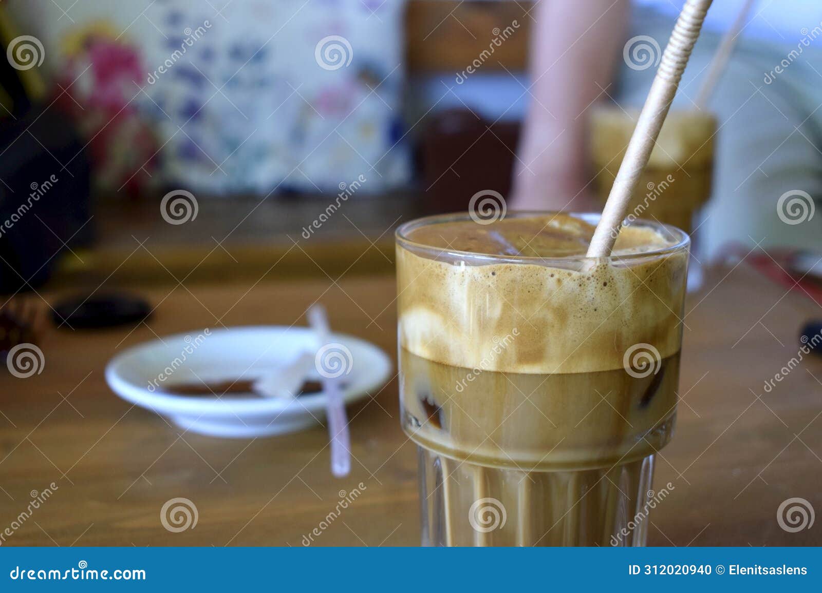 fresh greek freddo cappuccino iced coffee