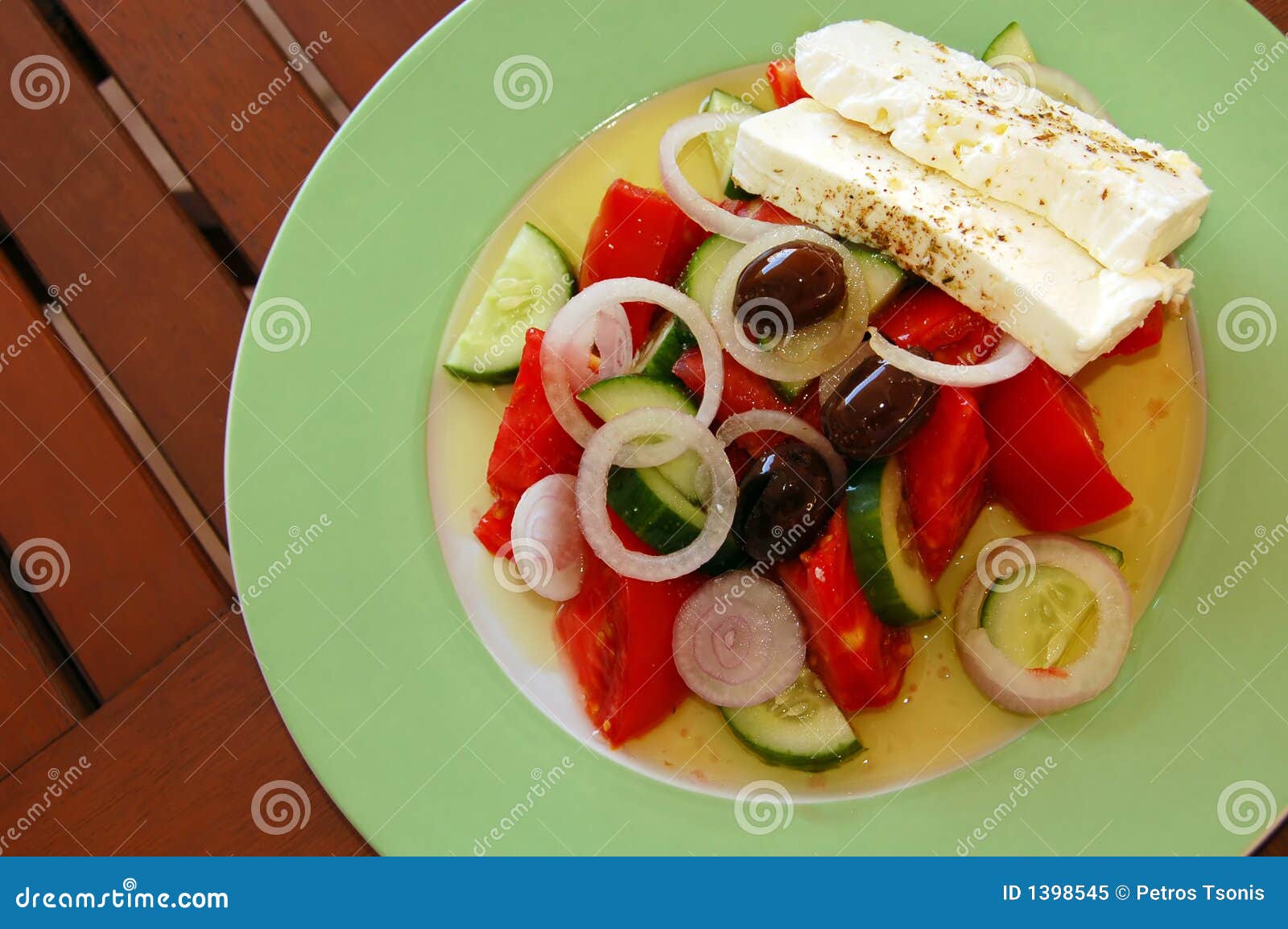 Fresh Greek Salad Picture. Image 1398545