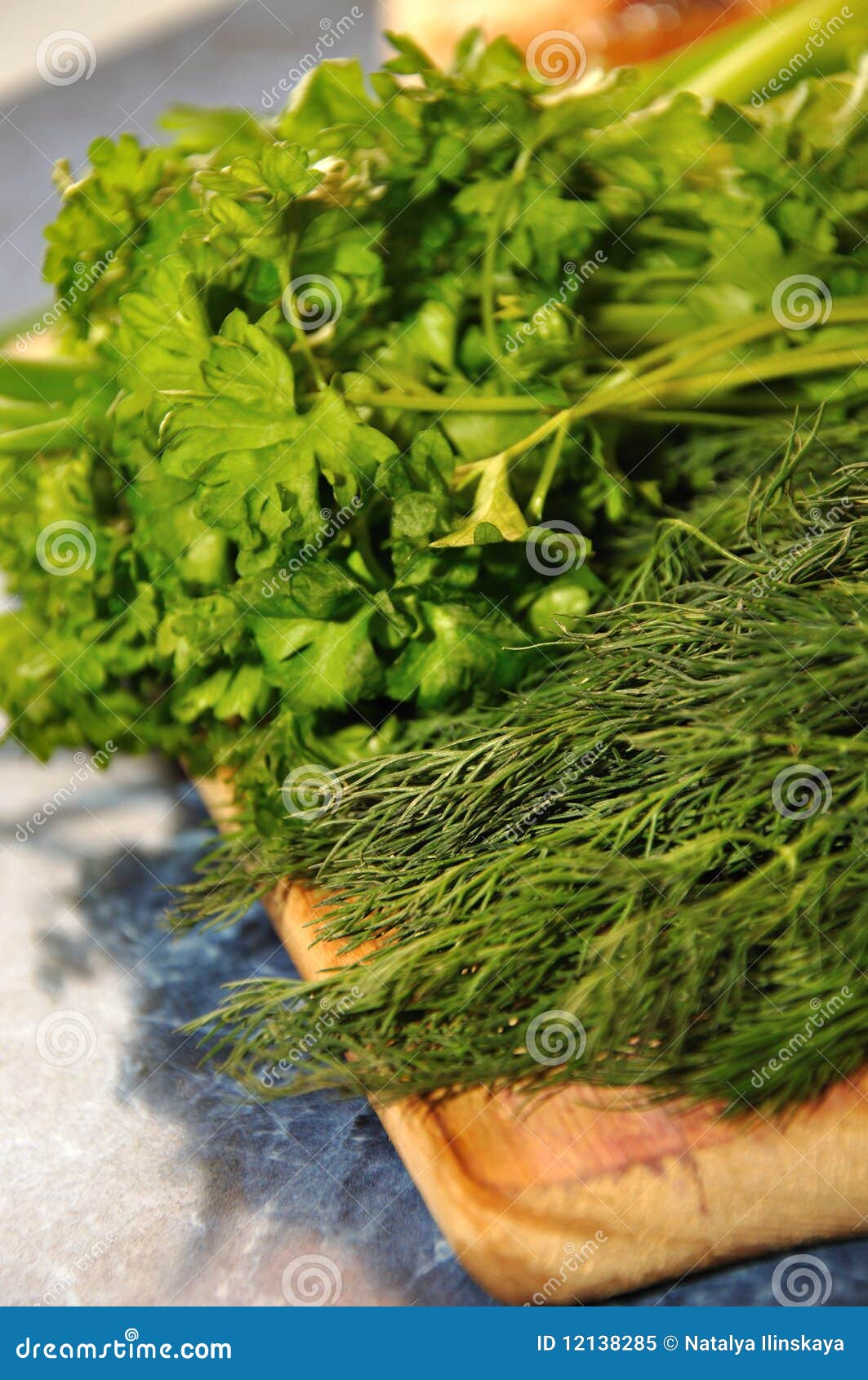 Fresh green herbs stock image. Image of herbal, cooking 12138285