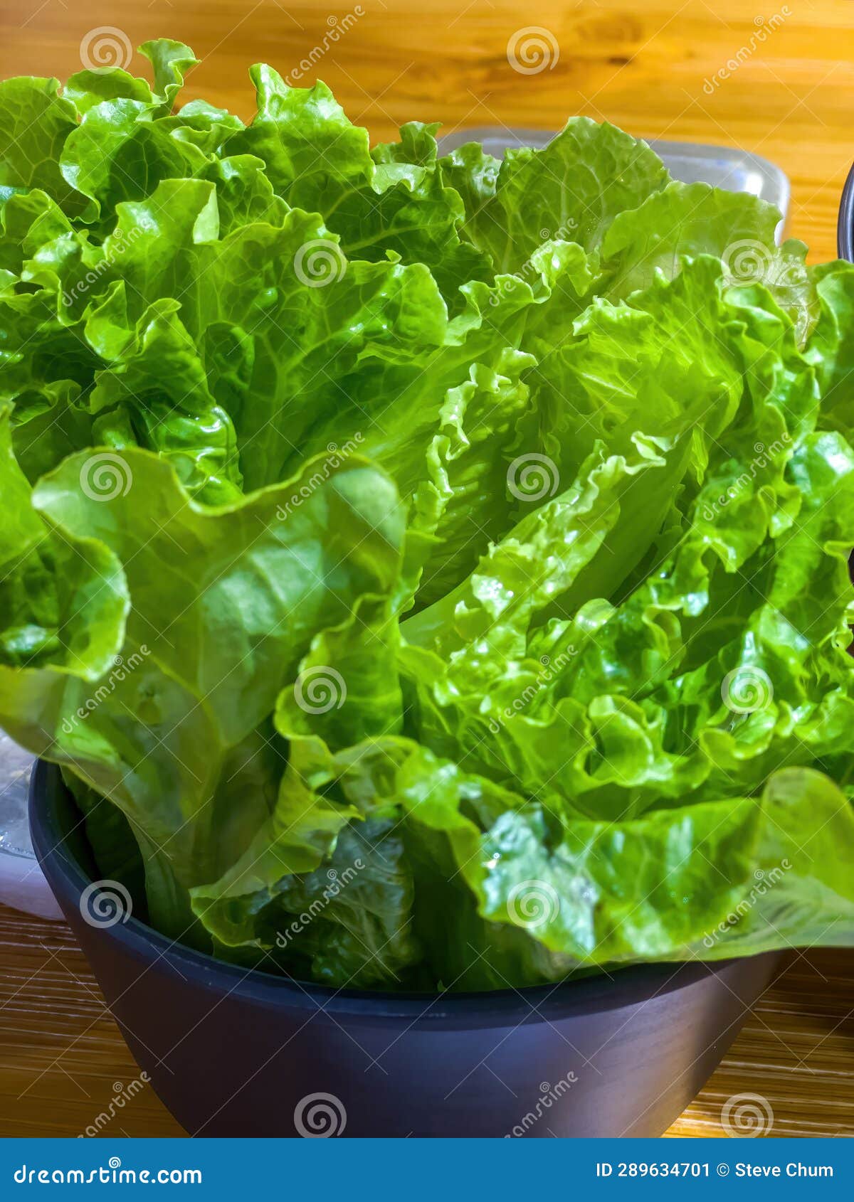 fresh green ingredients lettuce close-up