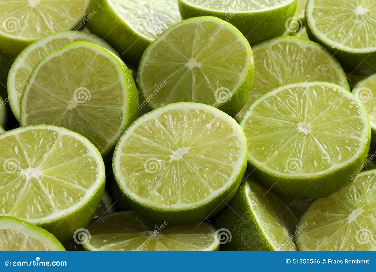 Fresh green limes stock photo. Image of ingredient, fruit 51355566
