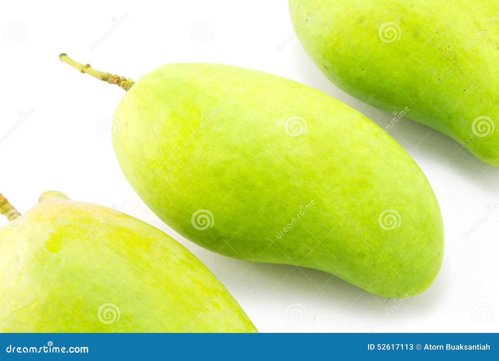 Fresh Green Mango(Rhino Mango)Thailand Stock Image Image of green