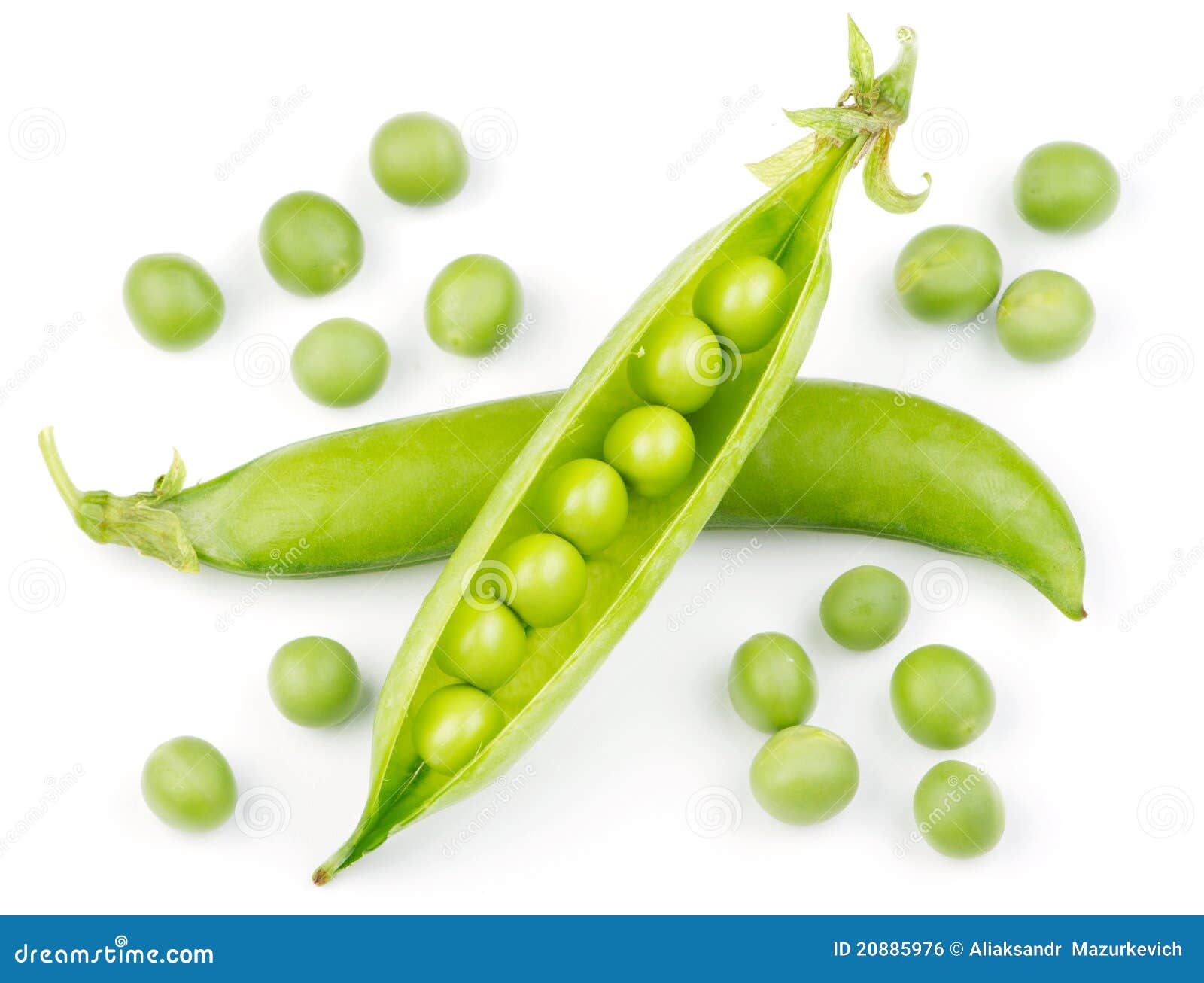 Fresh green pea pod stock photo. Image of healthy, cooking 20885976