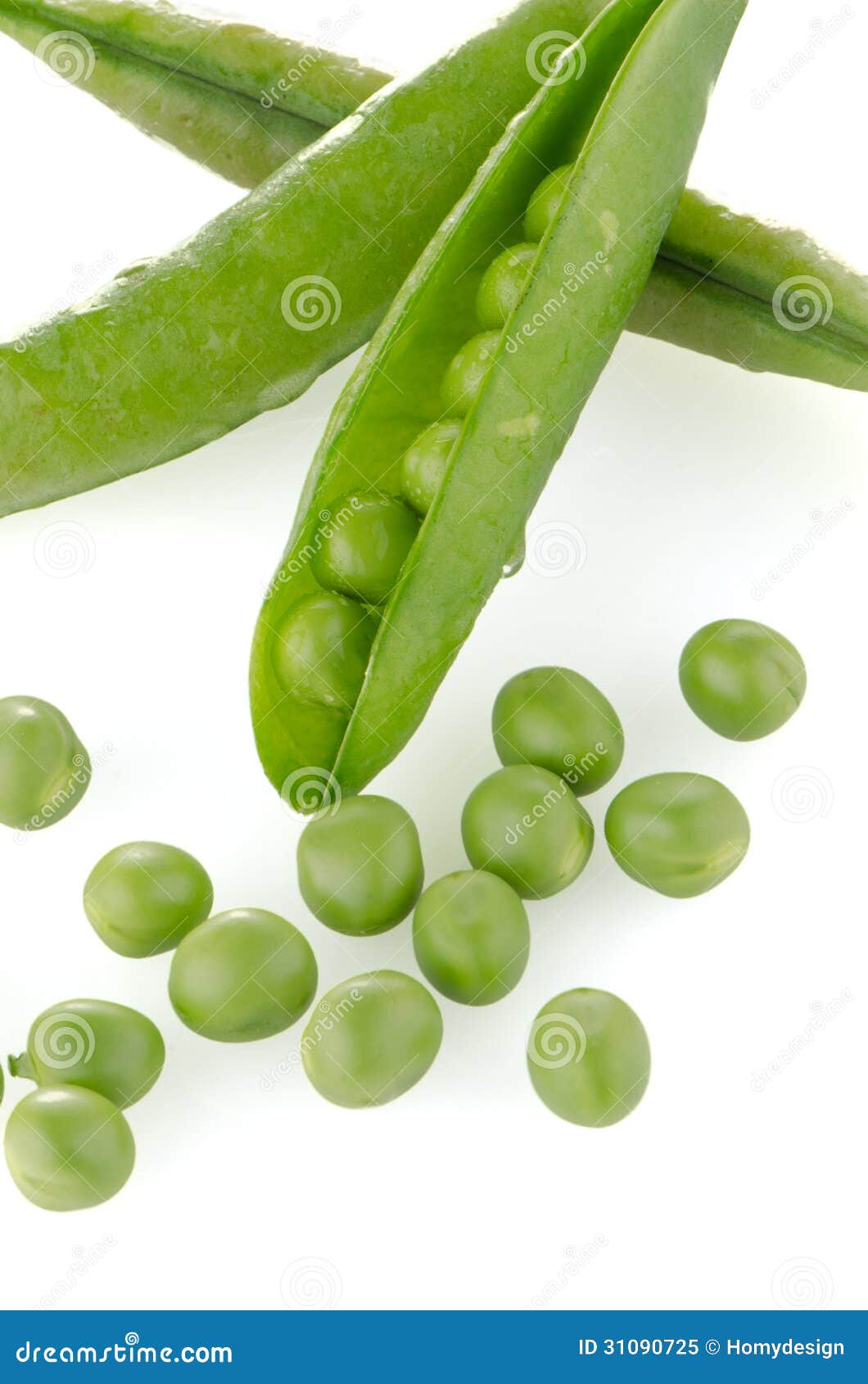 Fresh green pea pod stock image. Image of group, legume 31090725