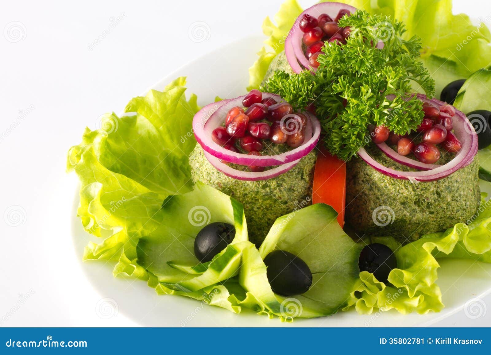 Fresh Green Salad with Baby Spinach Stock Image Image of salad, blue