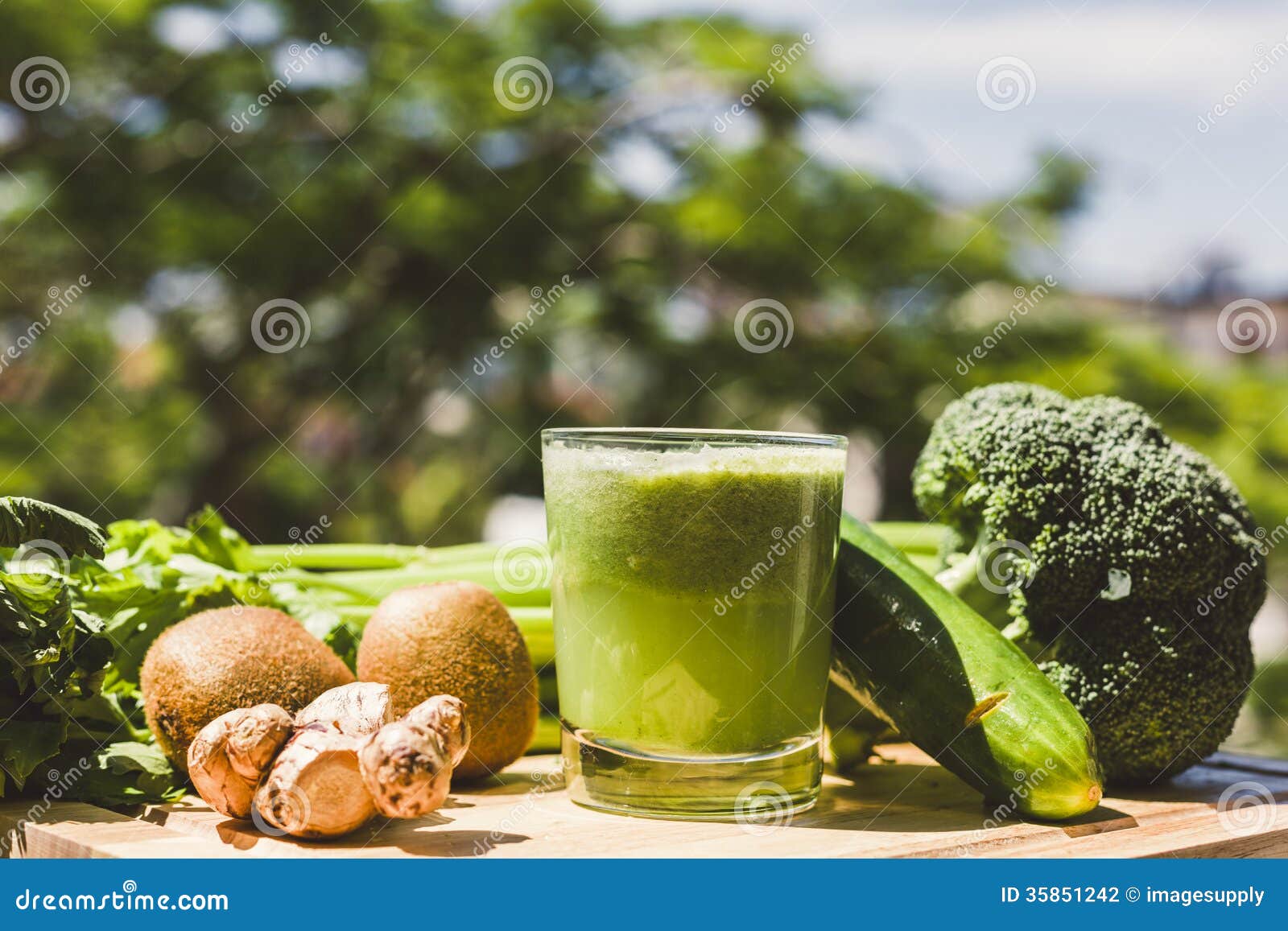 Fresh Green Vegetable Juice Stock Photo Image of cucumber, fresh