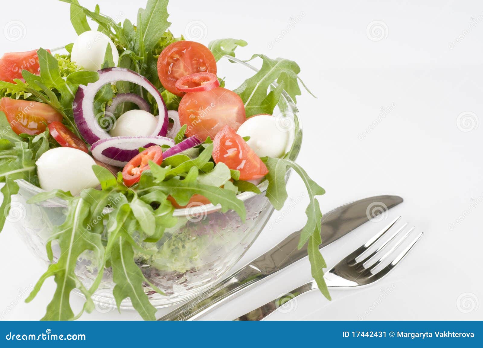 Fresh Green Vegetable Salad Stock Image Image of ingredient, eating