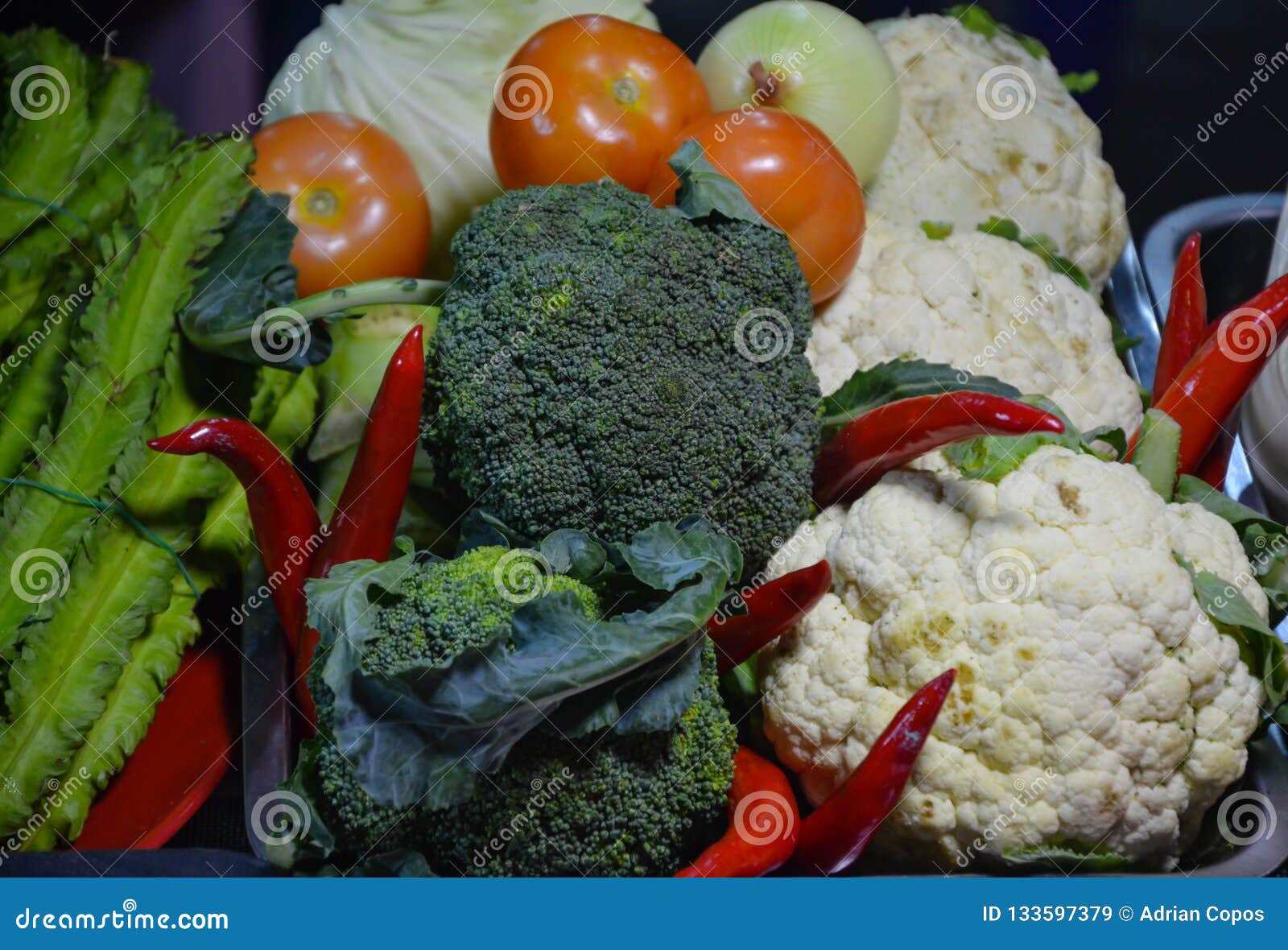 Fresh green veggies stock image. Image of green, healthy 133597379