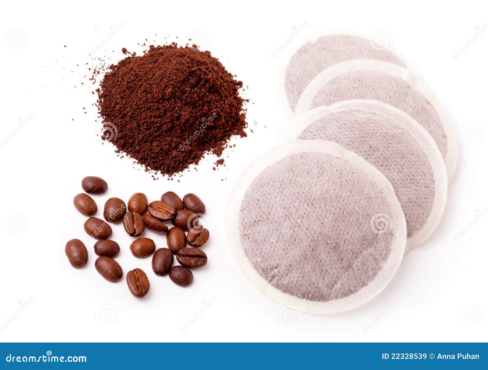 Fresh ground coffee stock image. Image of cafe, aromatic 22328539