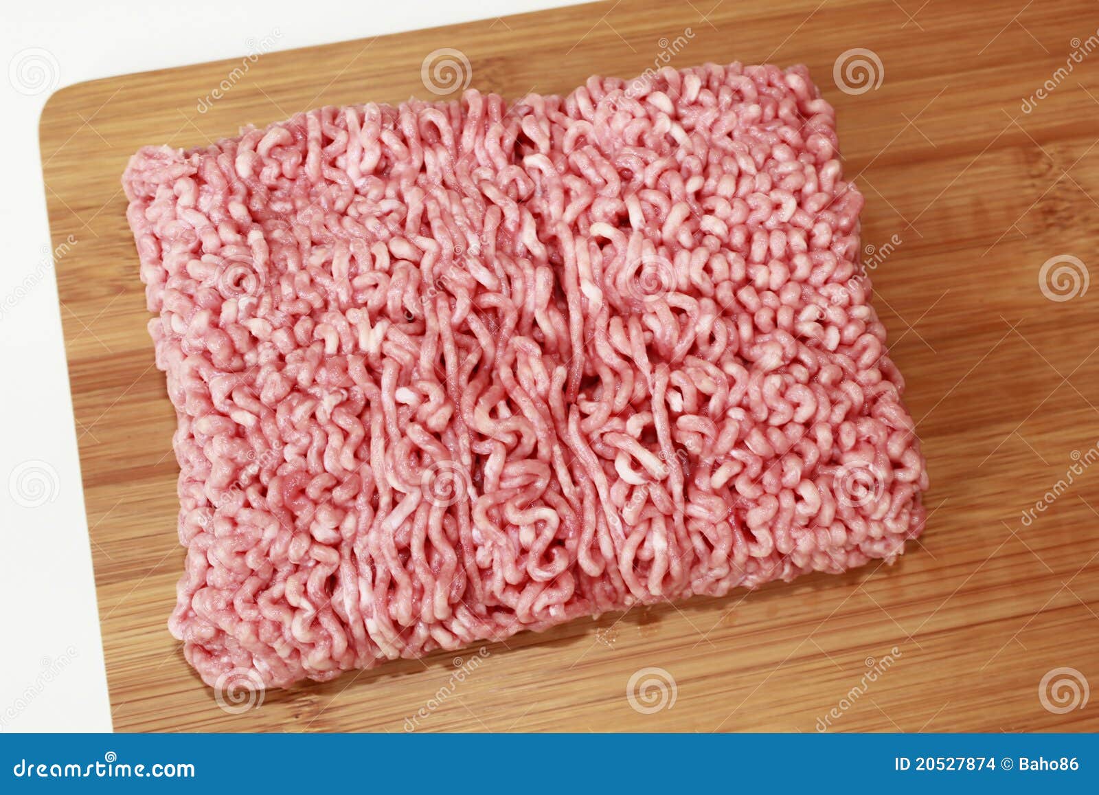 Fresh Ground Meat stock photo. Image of board, meat, protein 20527874