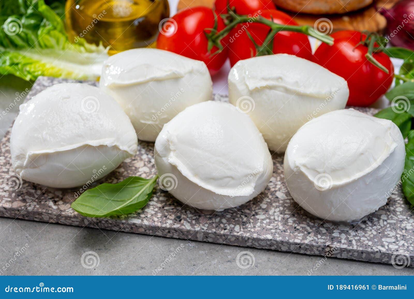 Fresh Handmade Soft Cheese from Campania, White Balls of Buffalo Mozzarella Cheese Made from Cow Milk Ready To Eat Stock Image - Image of farm, caprese: 189416961