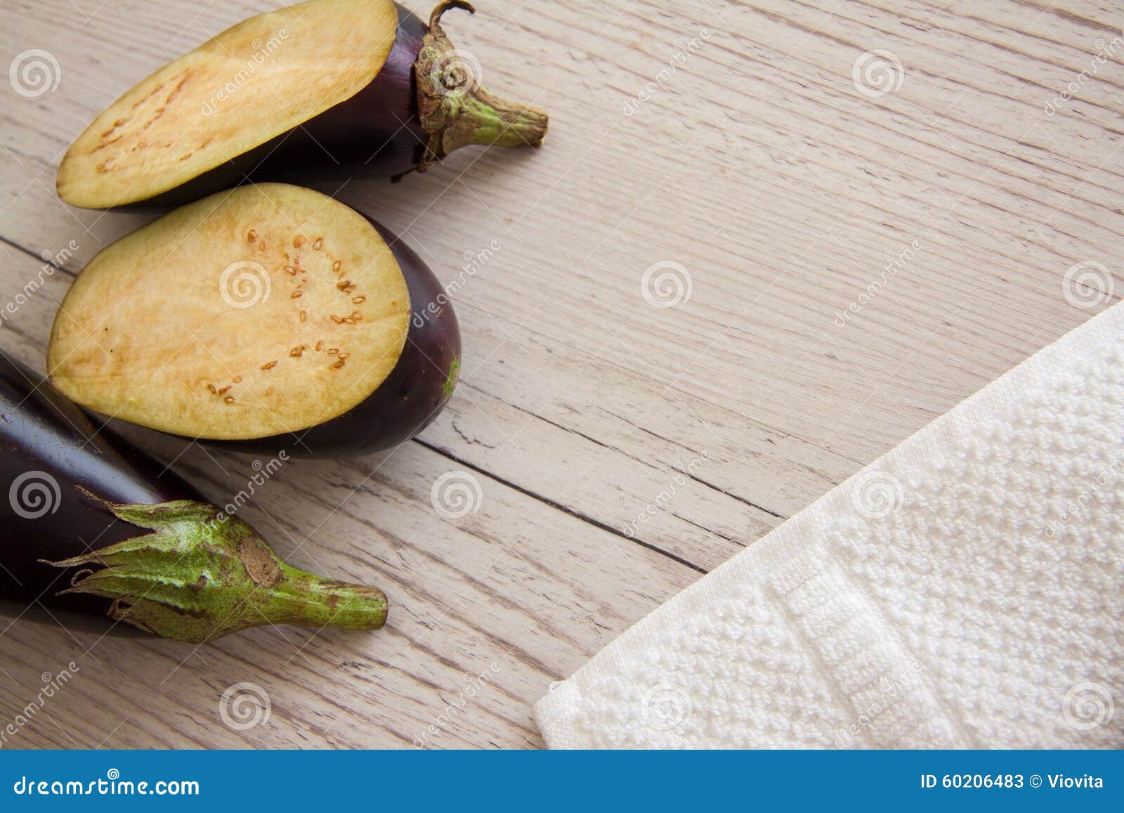 Fresh Harvest of Aubergines Stock Image Image of meal, food 60206483