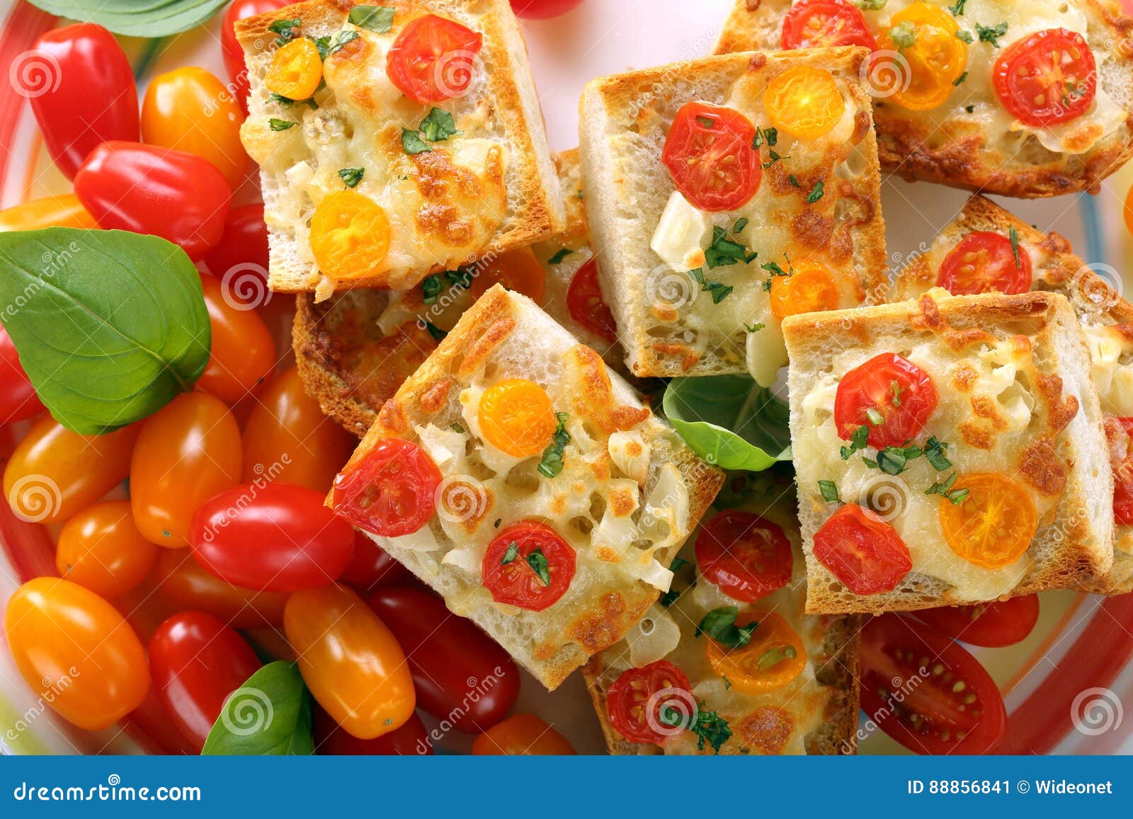 Fresh Healthy Vegetarian Sandwich with Cheese and Tomato Stock Image