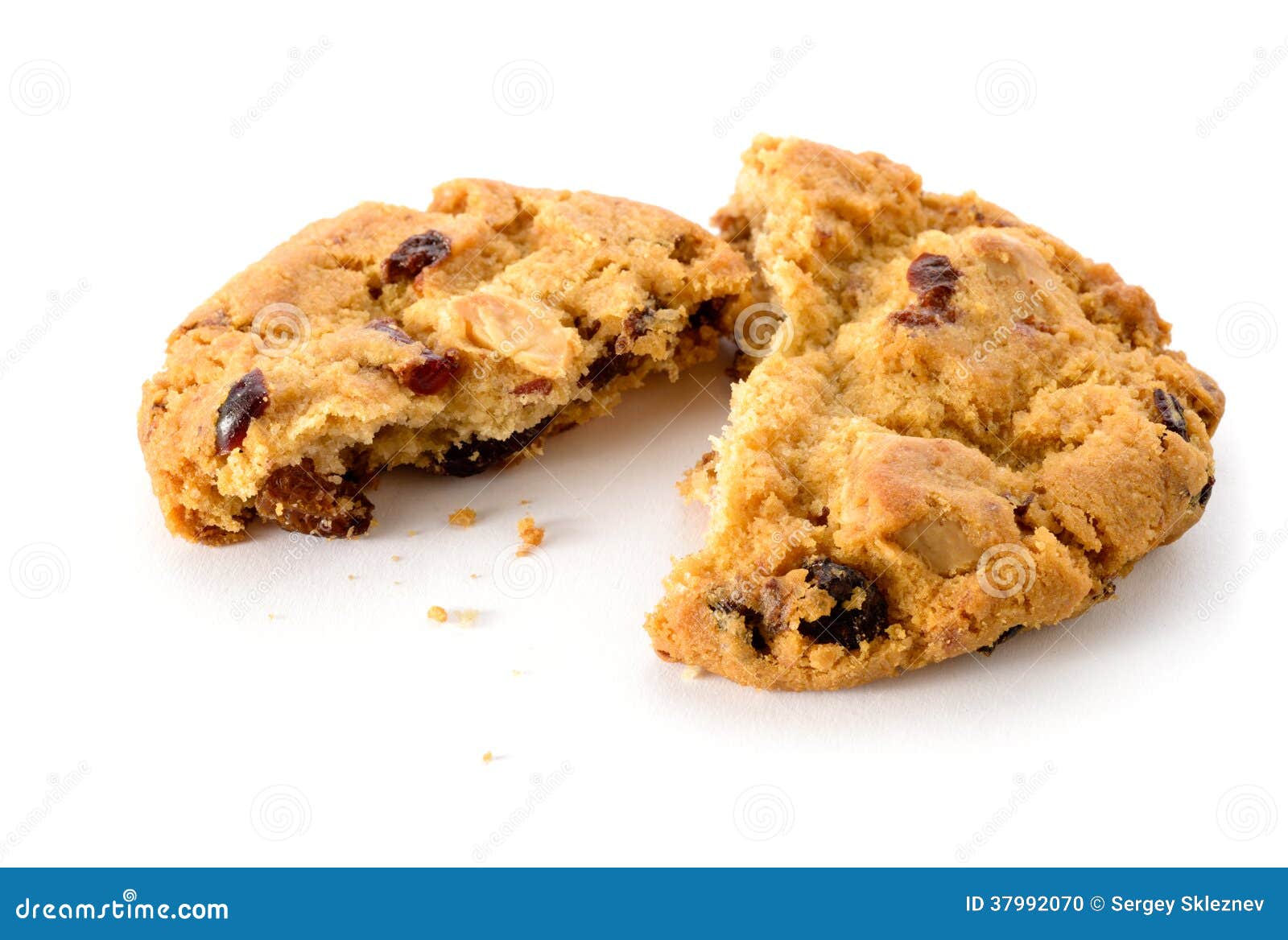 Fresh homemade cookie stock photo. Image of berries, closeup 37992070