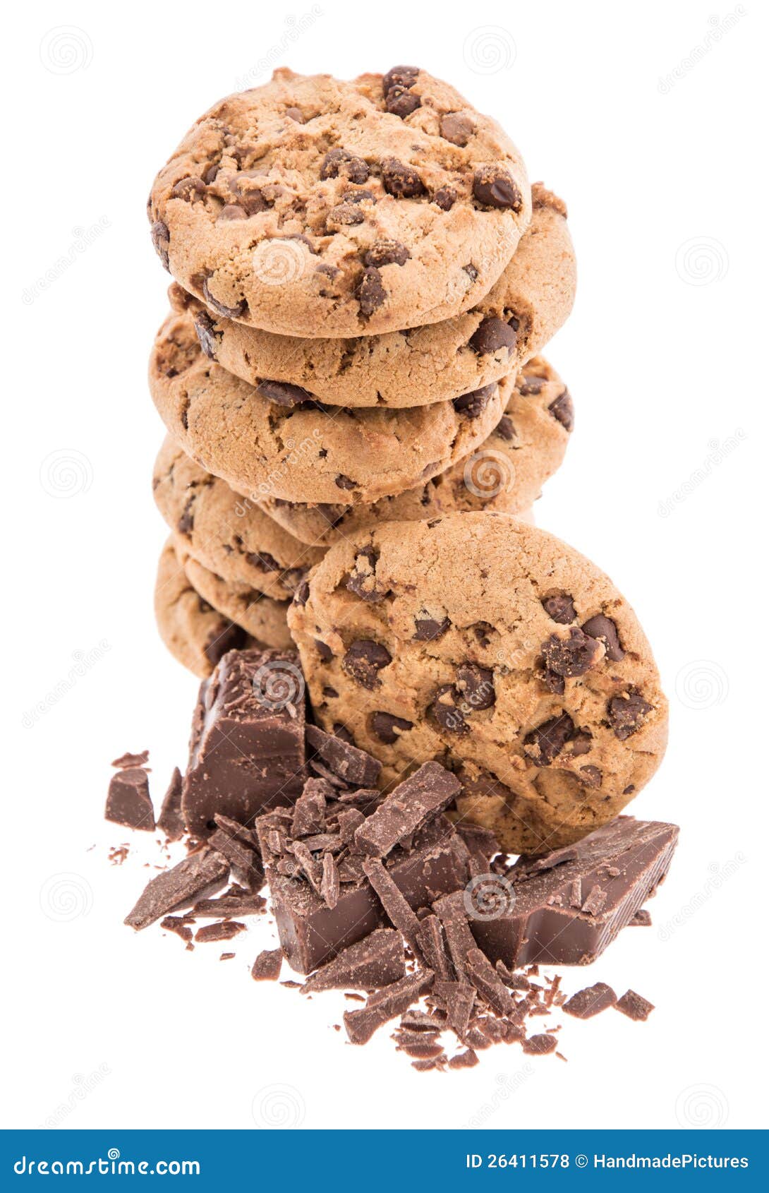 Fresh homemade Cookies stock photo. Image of breakfast 26411578