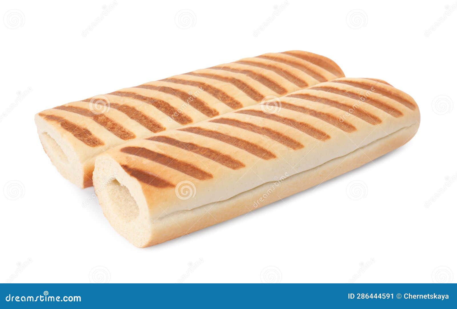 Fresh Hot Dog Buns Isolated on White Stock Image Image of fastfood