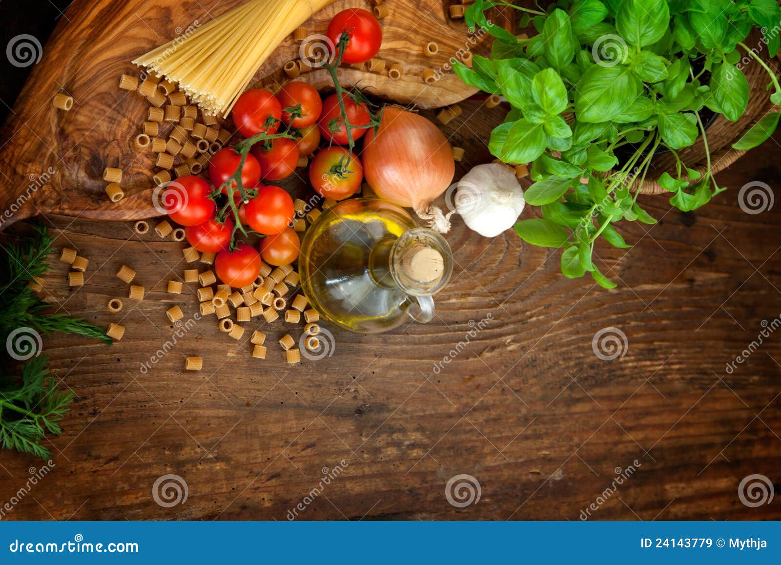 Fresh ingredients stock image. Image of cooking, copyspace 24143779