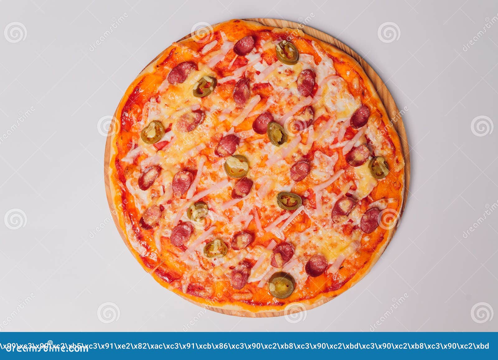 Slice Of Fresh Italian Classic Original Pepperoni Pizza Isolated