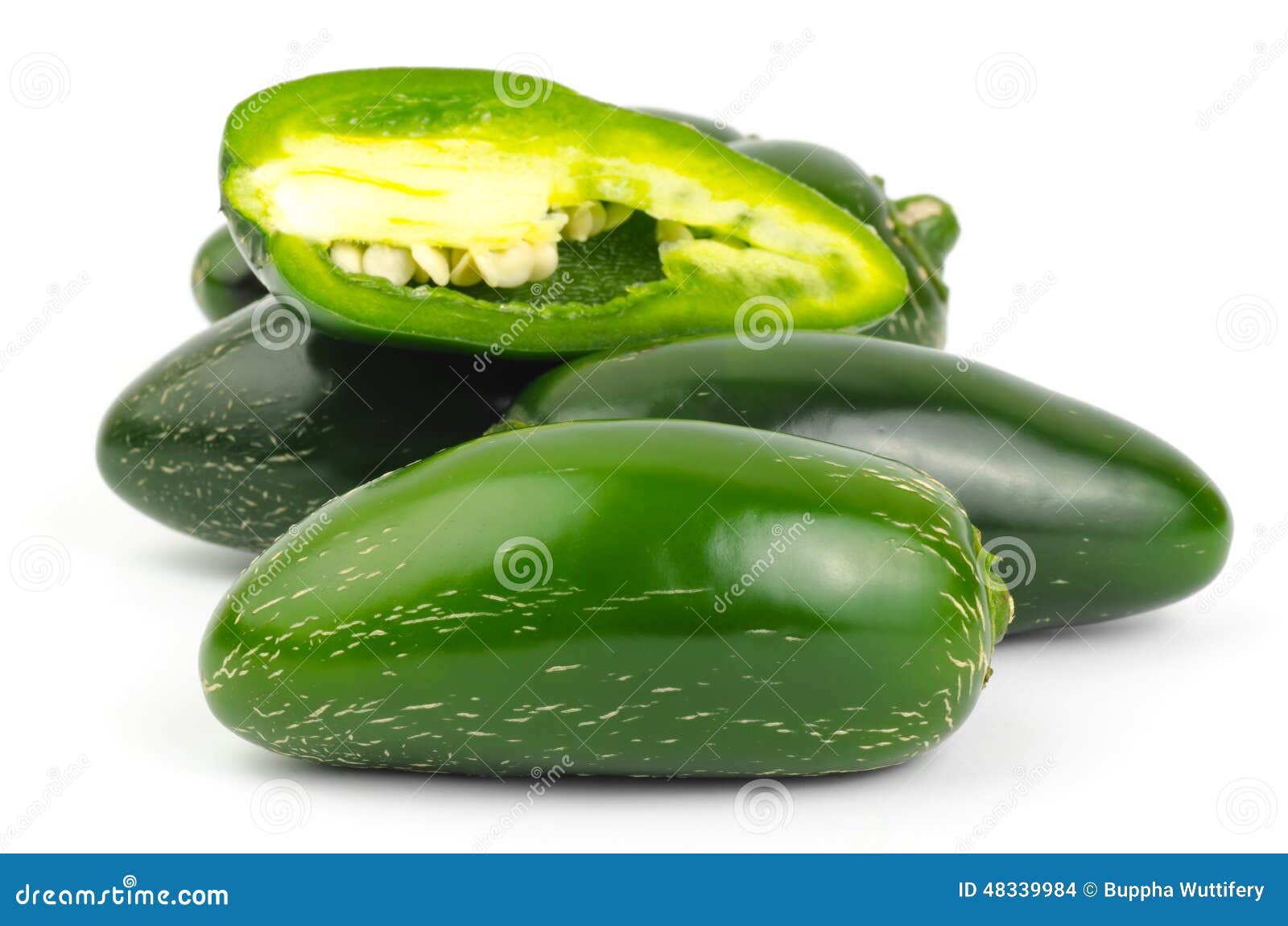 Fresh jalapeno pepper stock photo. Image of pepper, fresh 48339984