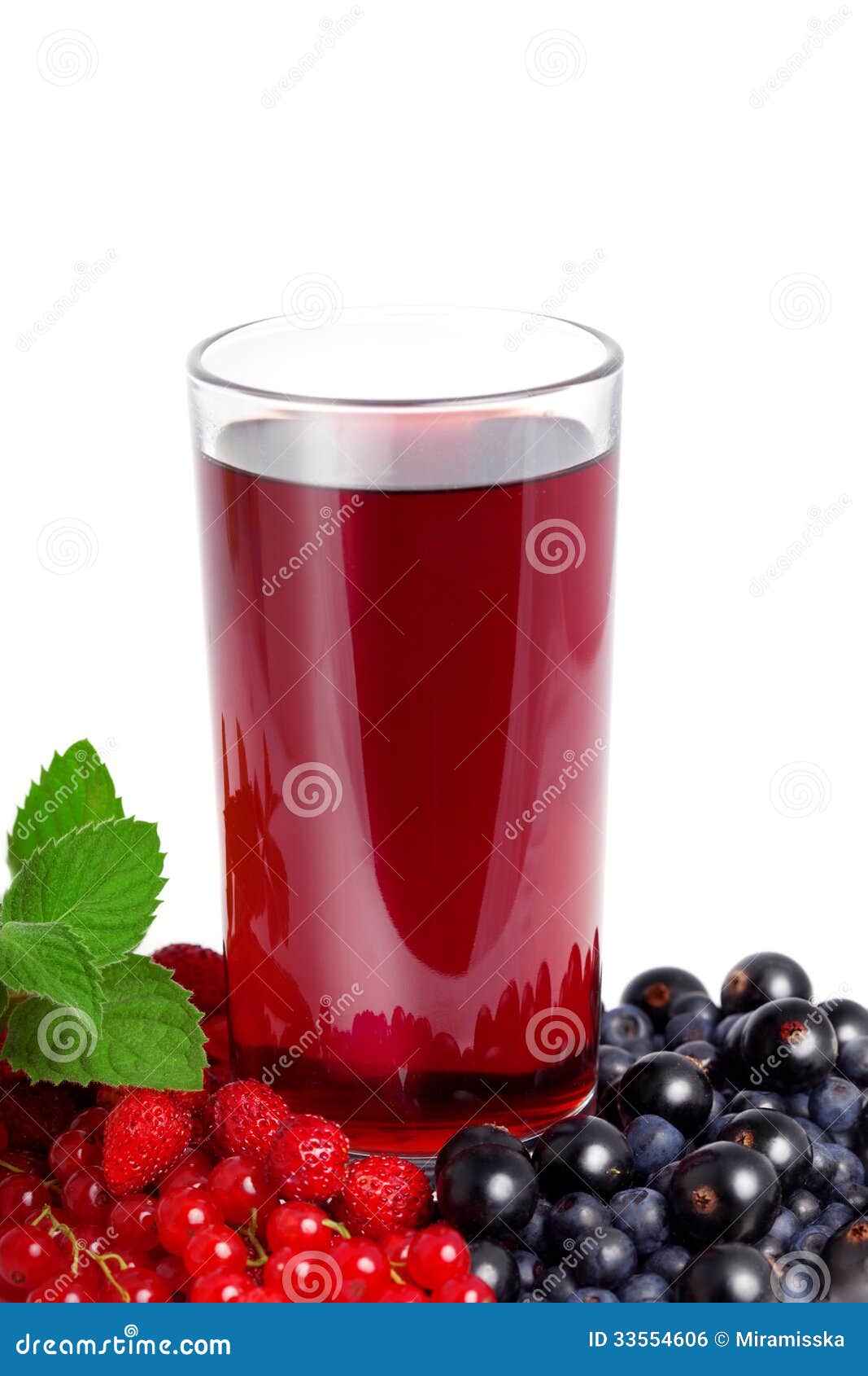 Fresh juice and berries stock photo. Image of juicy, blueberry 33554606