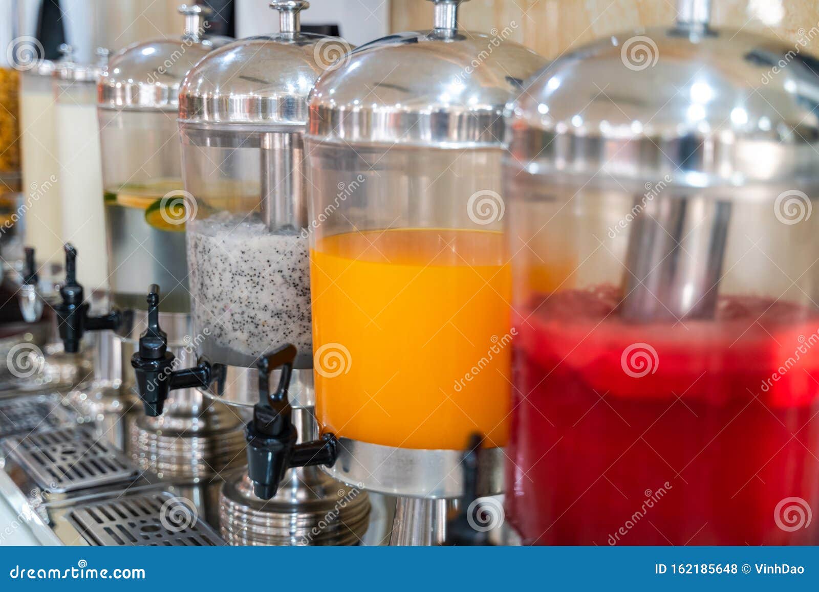 Hotel Juice Container Stock Photo 638954620