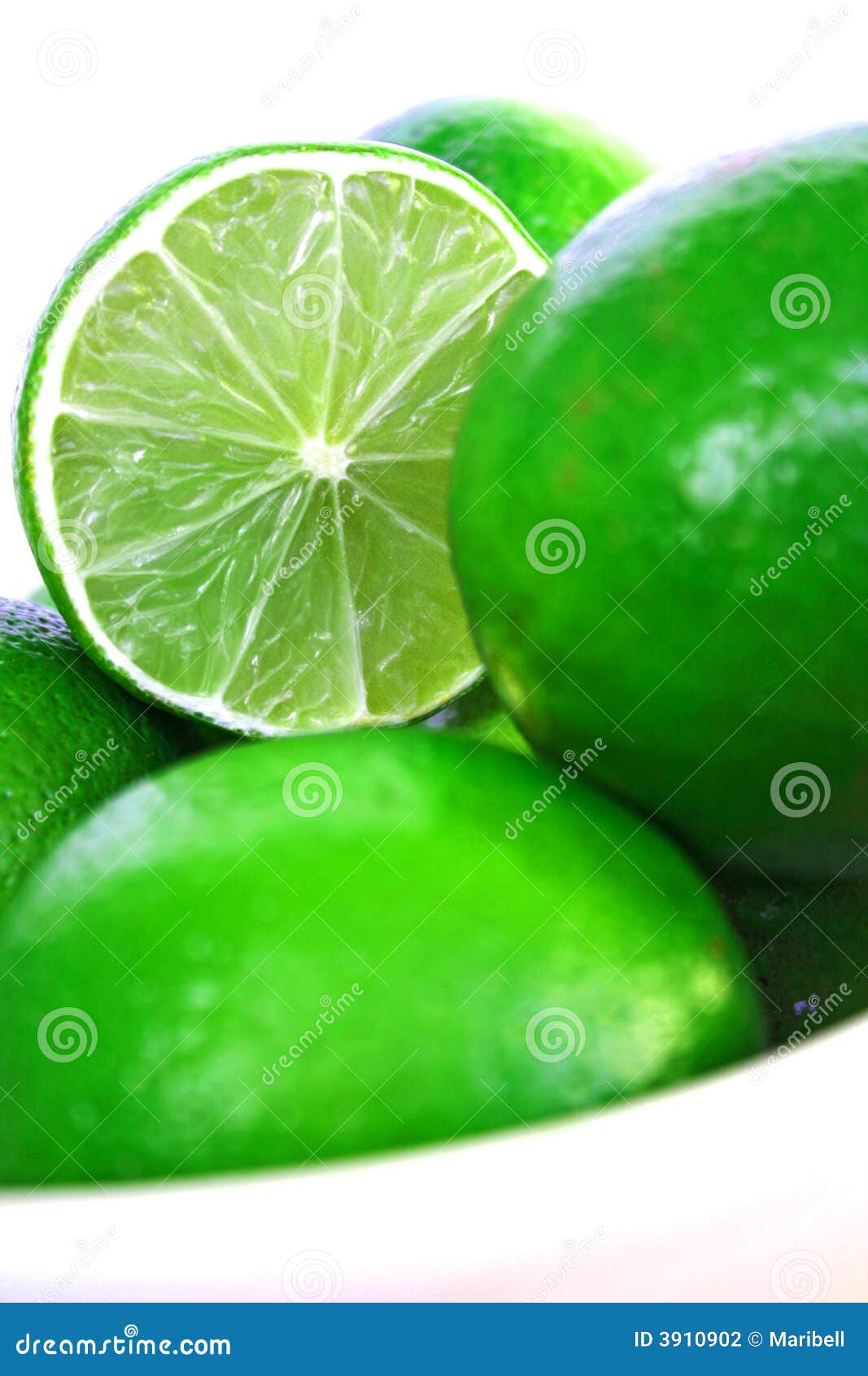 Fresh juicy limes stock photo. Image of dieting, fruit 3910902