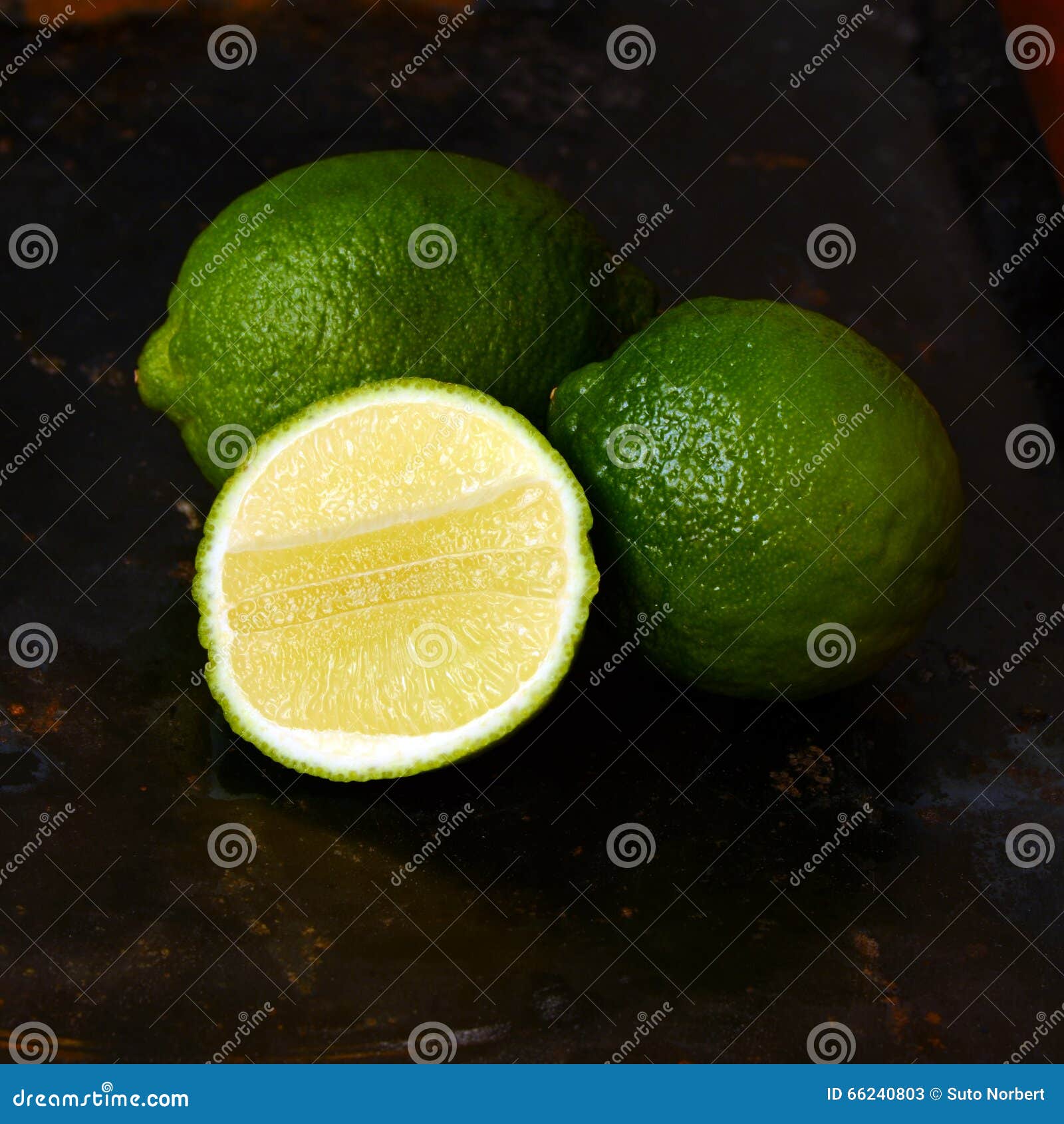 Fresh juicy limes stock image. Image of food, citrus 66240803