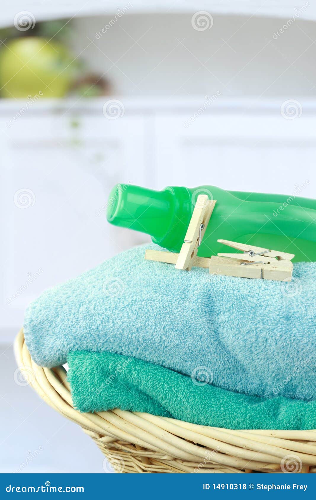 Fresh Laundry stock photo. Image of basket, full, hamper 14910318