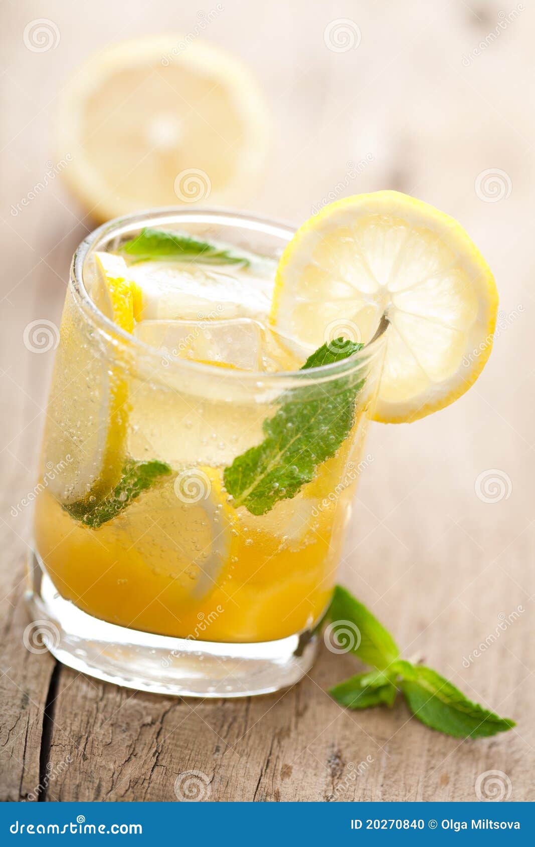 Fresh lemonade stock photo. Image of cool, alcohol, green 20270840