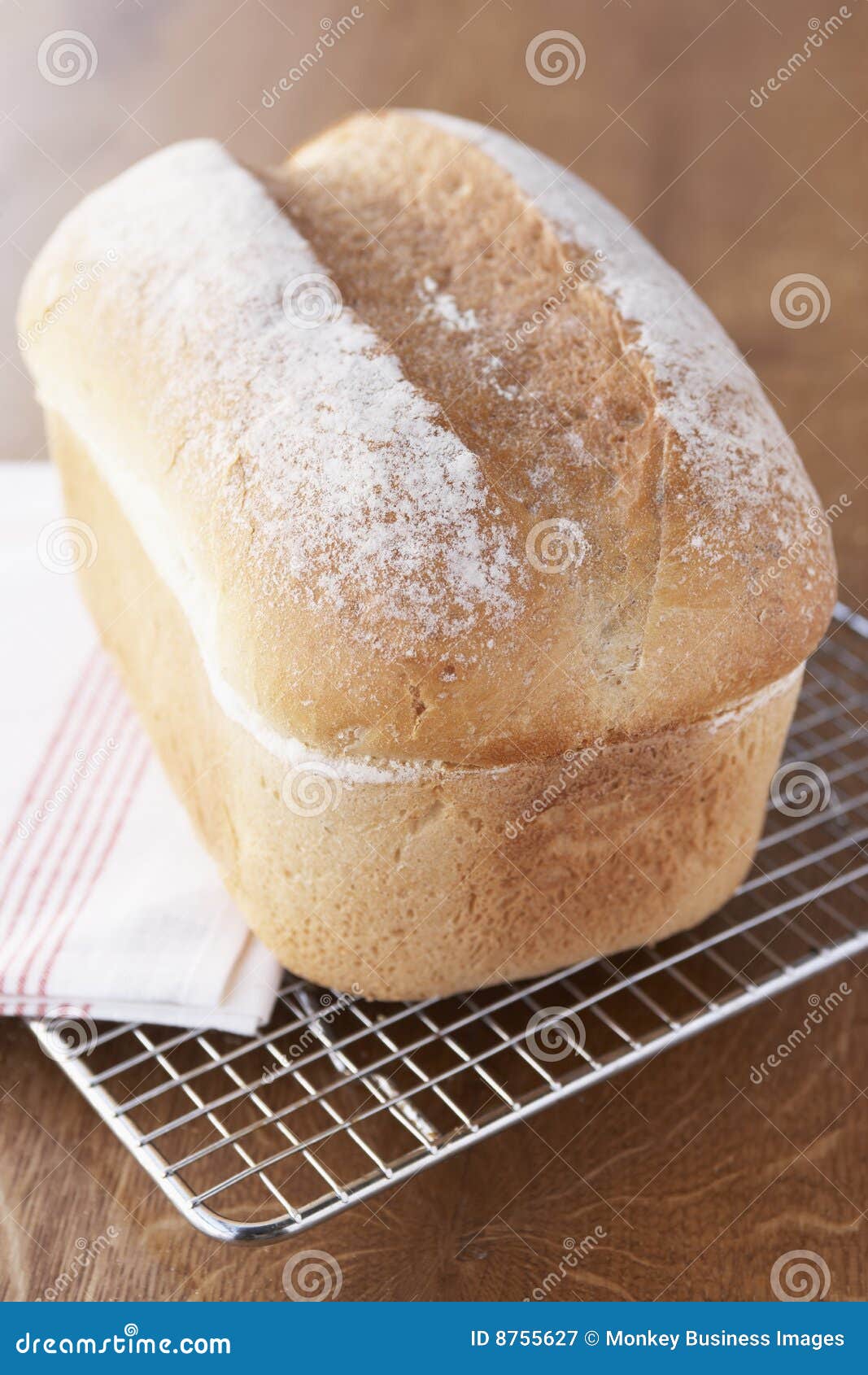 Fresh Loaf Cooling on Wire Rack Stock Image Image of fresh, color
