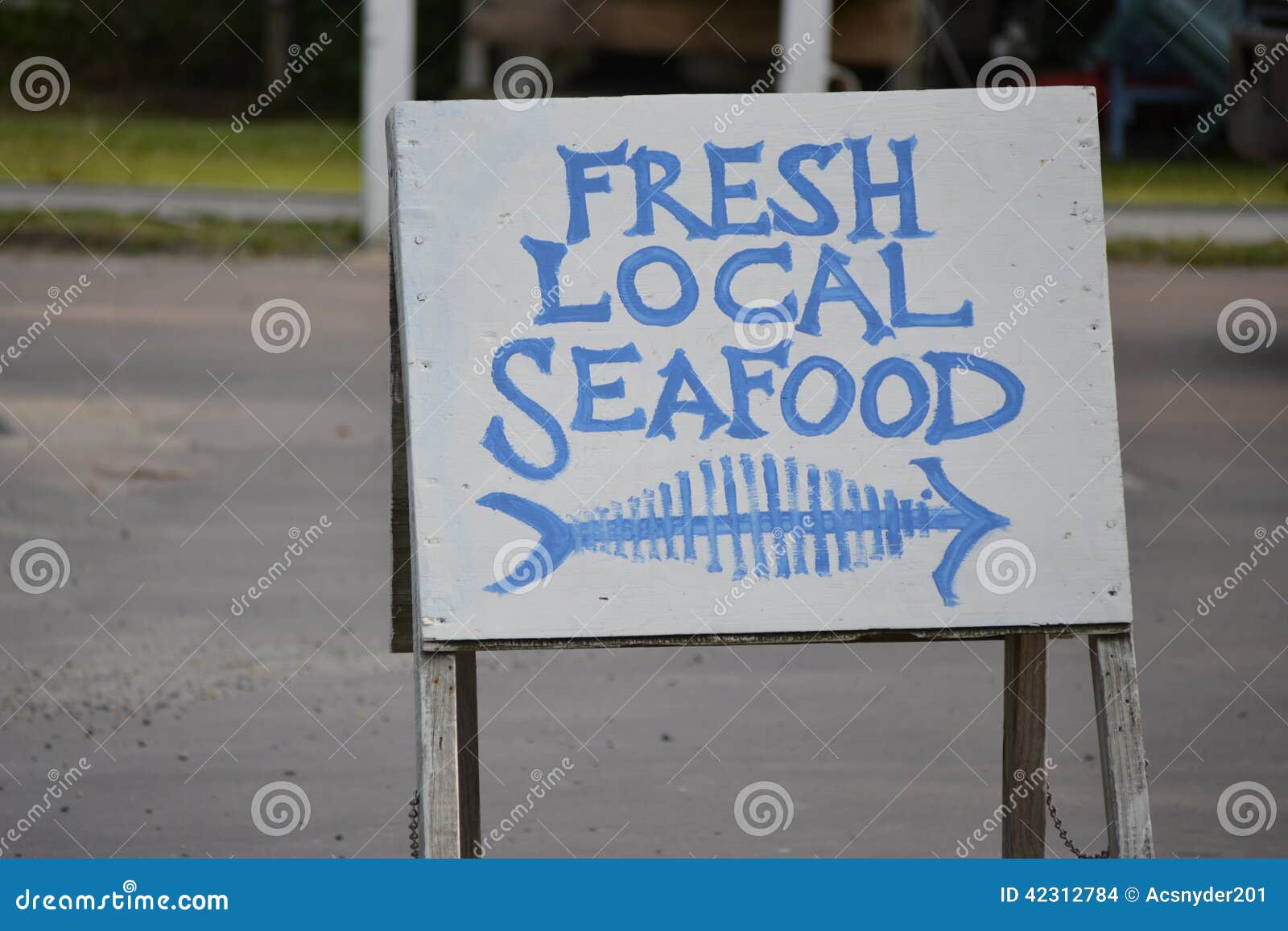Fresh Local Seafood stock photo. Image of local, white 42312784