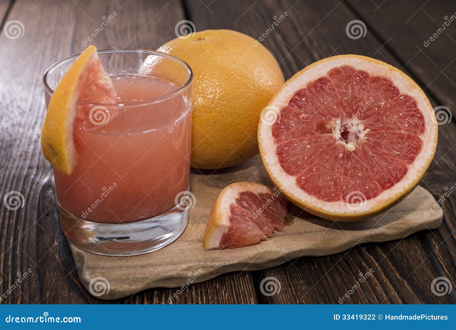 Fresh Made Grapefruit Juice Stock Photo Image of food, sour 33419322