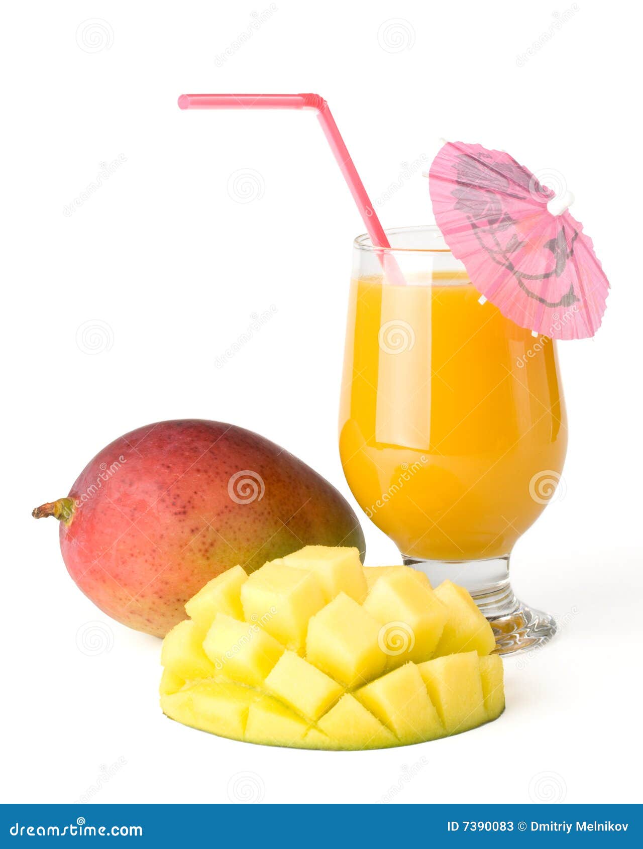 Fresh Mango and Glass of Mango Juice Stock Image Image of background