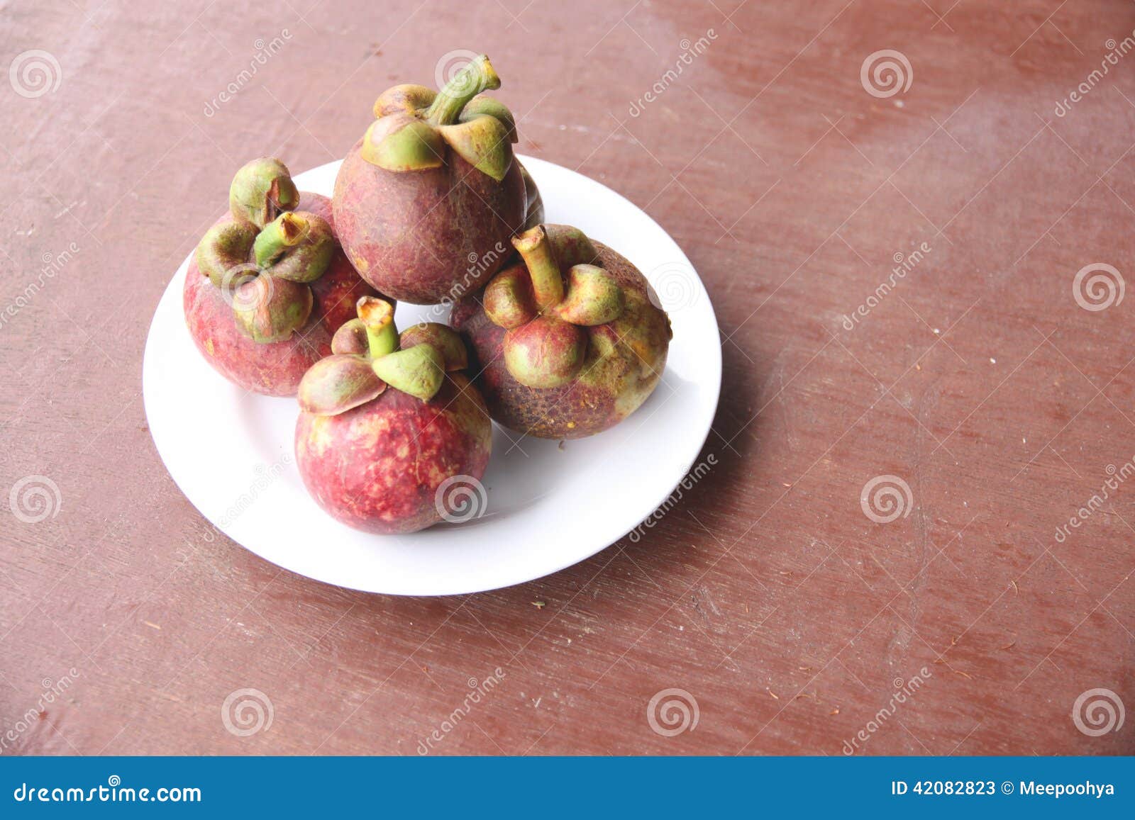 Fresh Mangosteen Fruit in Dish. Stock Image Image of mangosteen, sweet 42082823