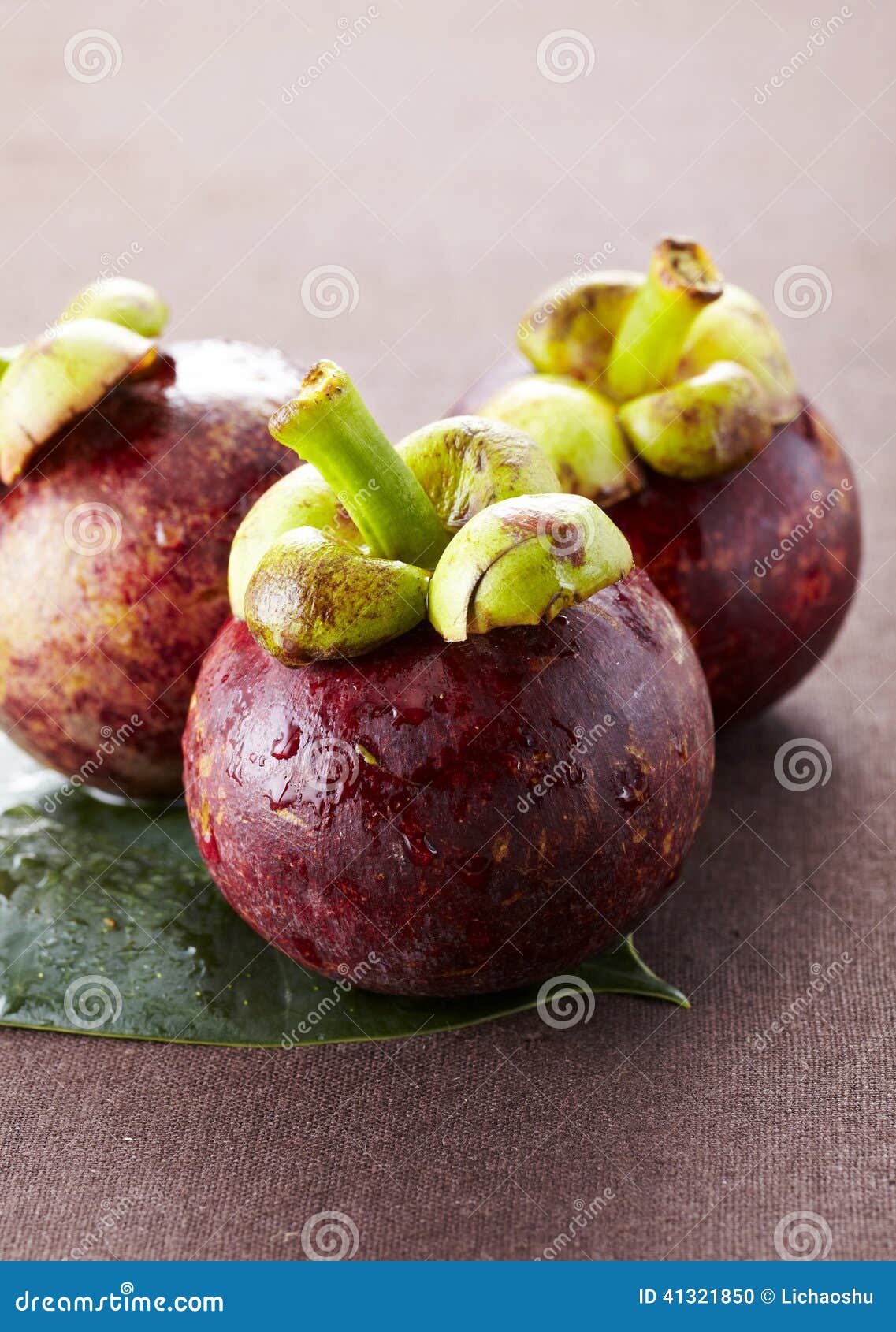 Fresh mangosteen fruit stock photo. Image of food, closeup 41321850