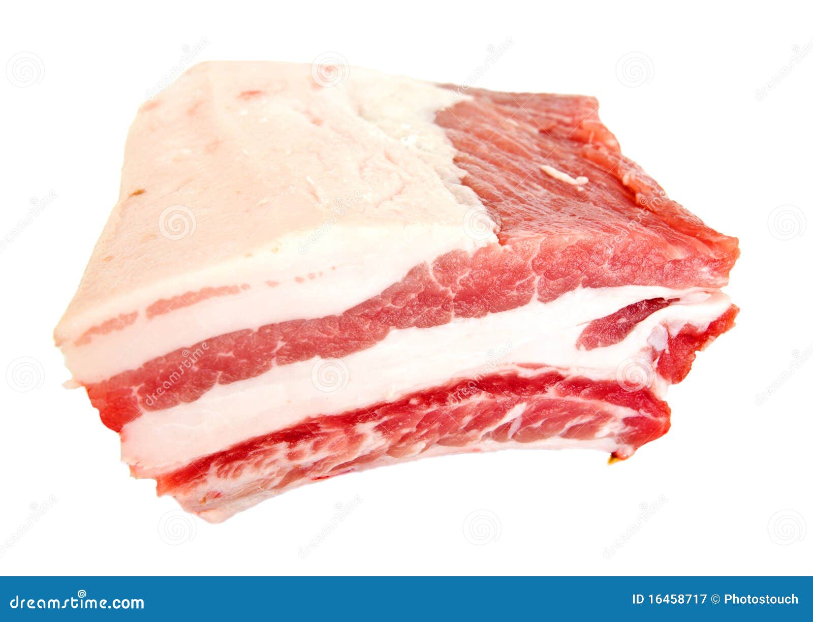 Fresh meat rib on white stock image. Image of roast, butcher 16458717