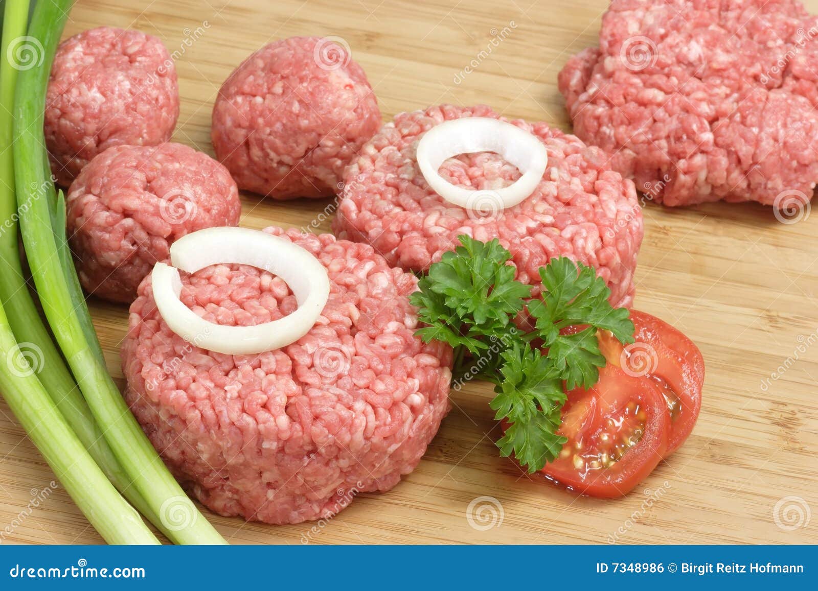 Fresh mincemeat stock photo. Image of butcher, cholesterol 7348986