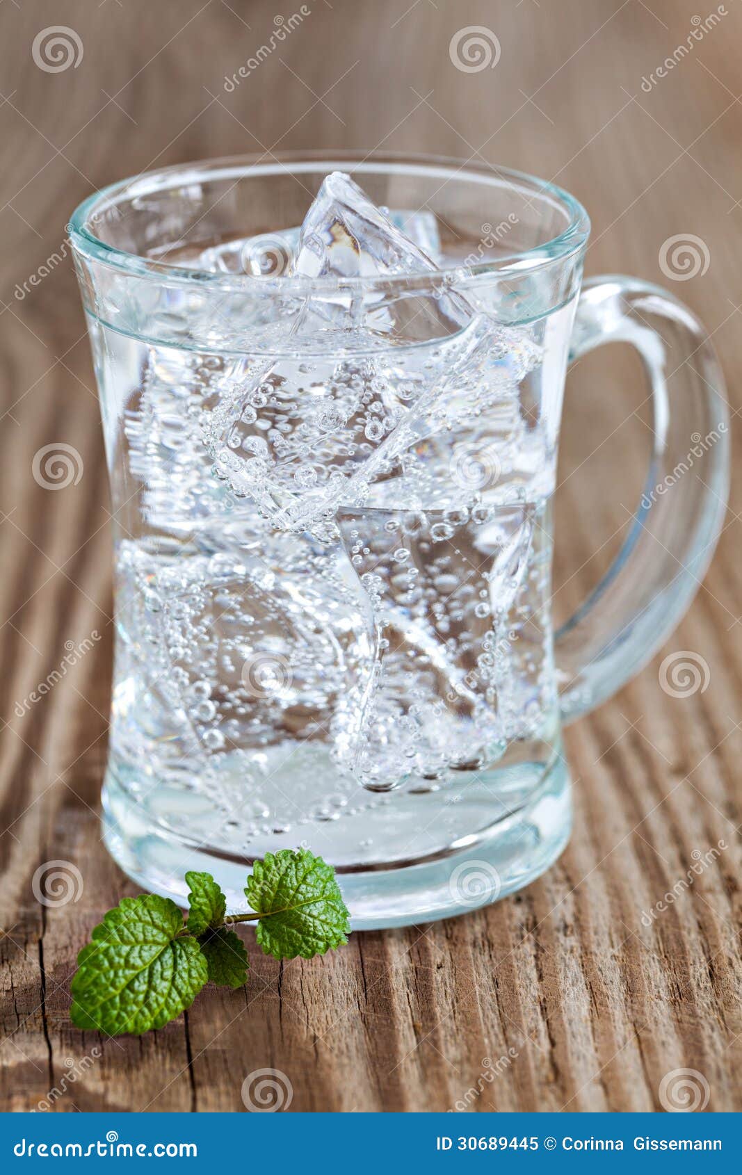 Fresh mineral water stock image. Image of liquid, glass 30689445