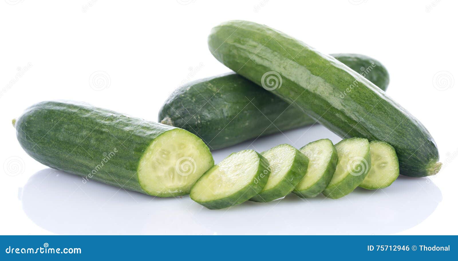 Fresh mini cucumbers stock photo. Image of small, vegetables