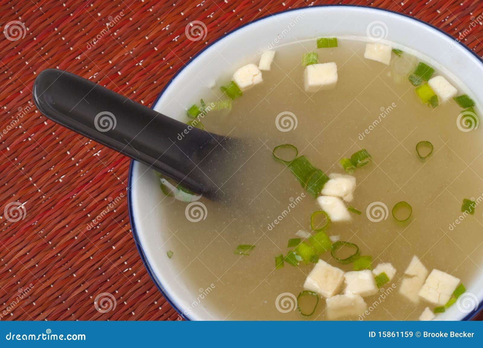 Fresh Miso Soup stock image. Image of simple, china, fresh 15861159