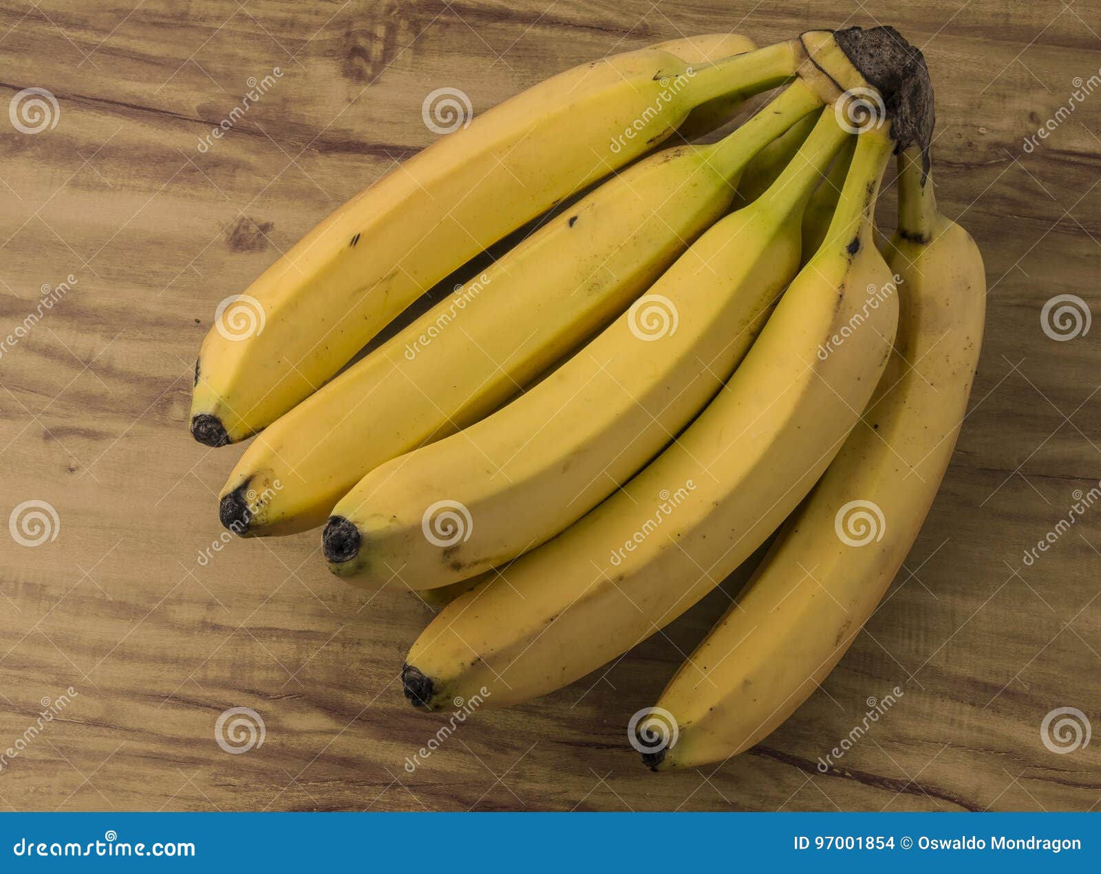 fresh natural banana bunch