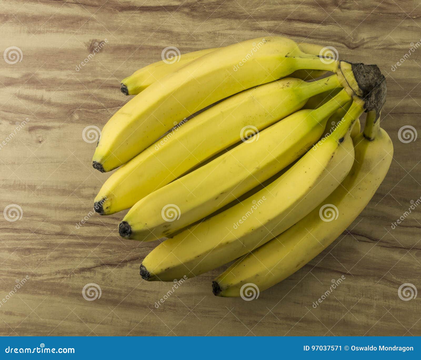 fresh natural banana bunch