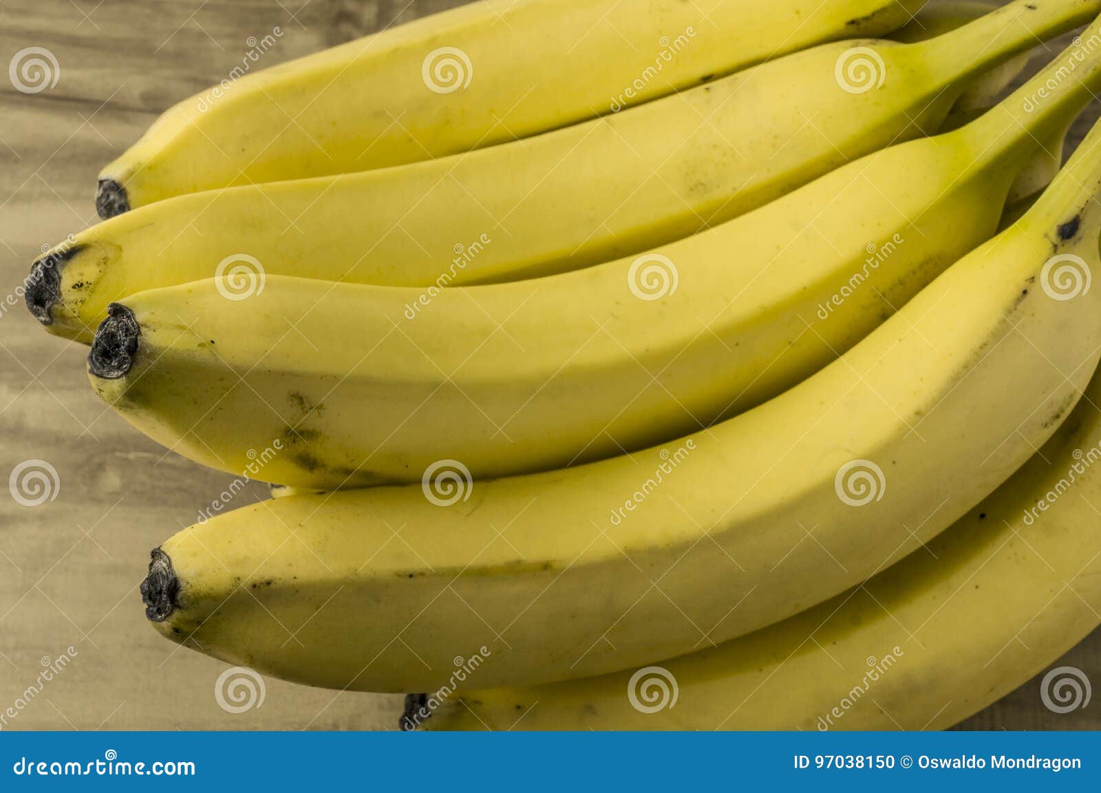 fresh natural banana bunch