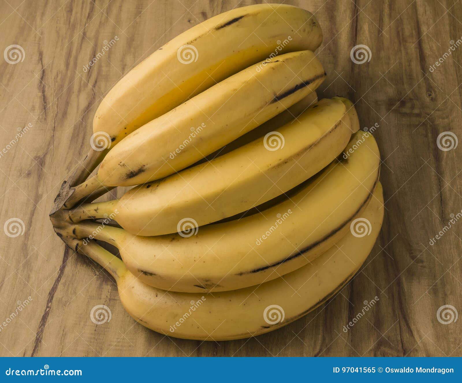 fresh natural banana bunch