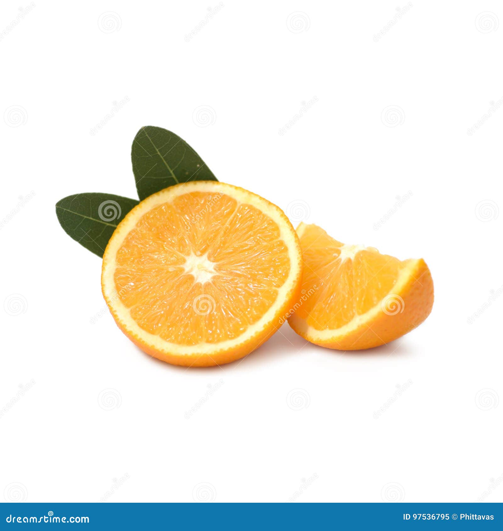 Fresh Navel Orange Isolated on White Background Stock Image Image of